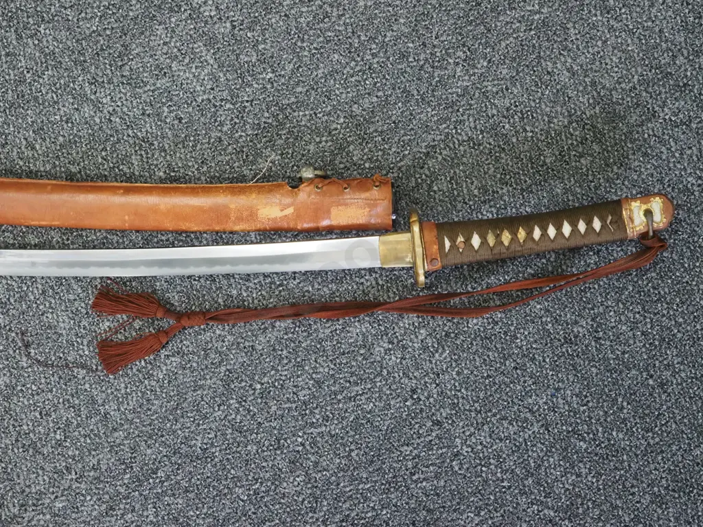 Japanese WWII Gunto w Edo Period Blade Image 1++