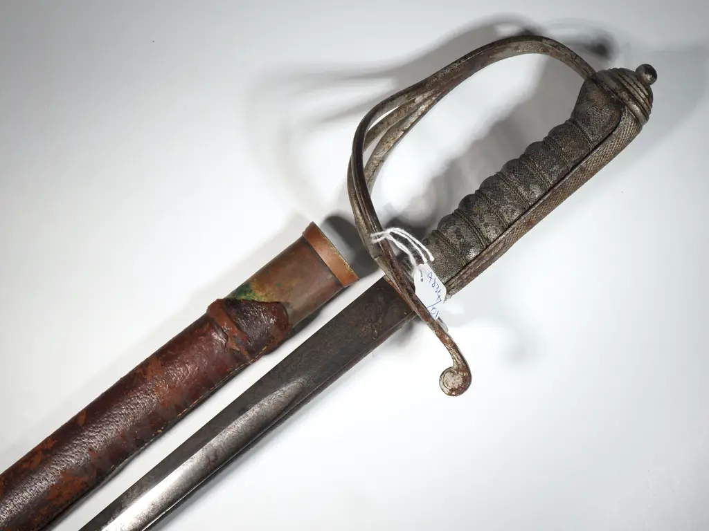 Artillery Three Bar Hilt Sword George V. Image 1++