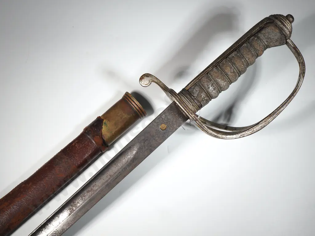 Artillery Three Bar Hilt Sword George V. Image 1++