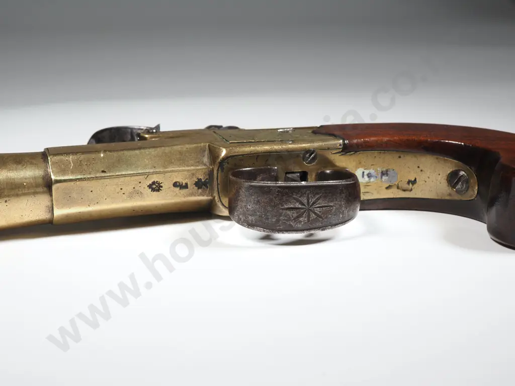 18th Century English Blunderbuss Pistol by Knubley - London w Birmingham Proof Marks Image 1++