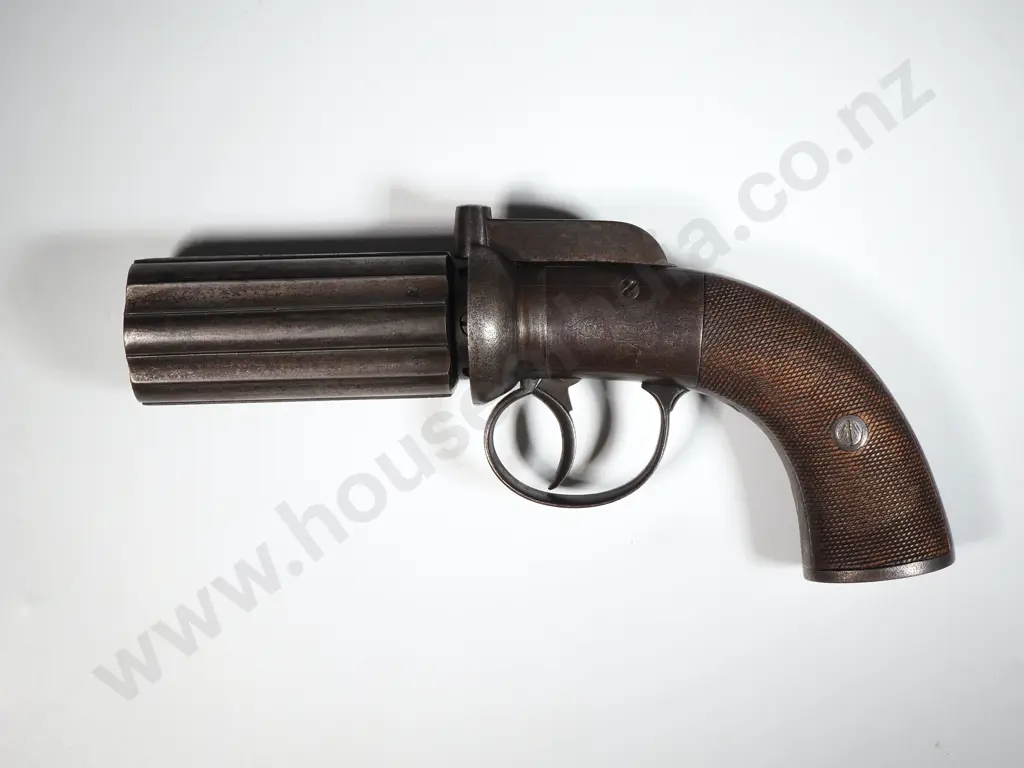 Six Barrel Pepperbox Revolver. Image 1++