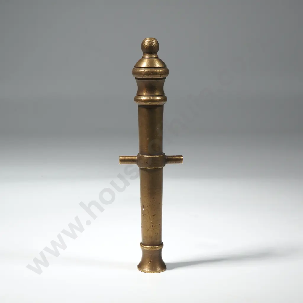 Antique Small Brass Cannon Barrel. Image 1++