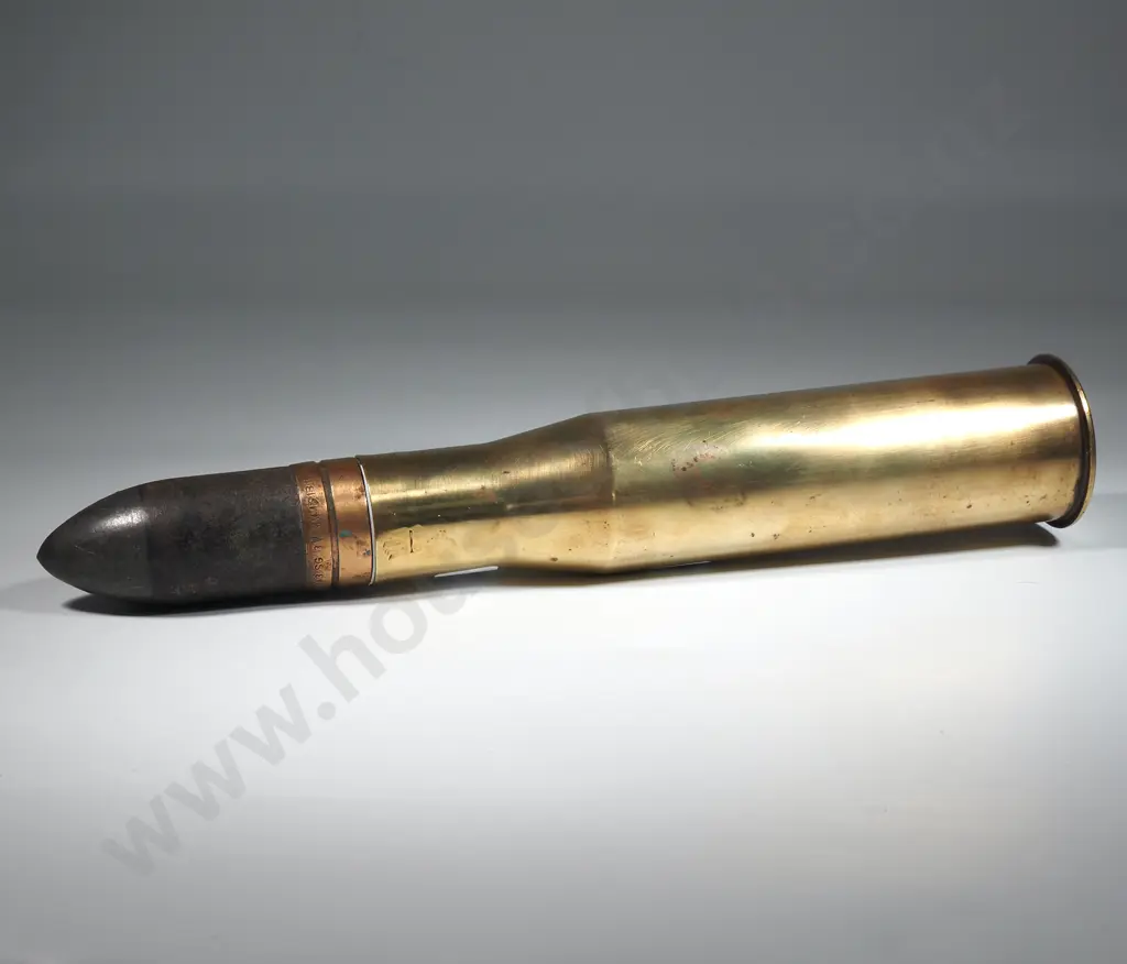 WW2 37mm Anti Aircraft shell 1942 Image 1++