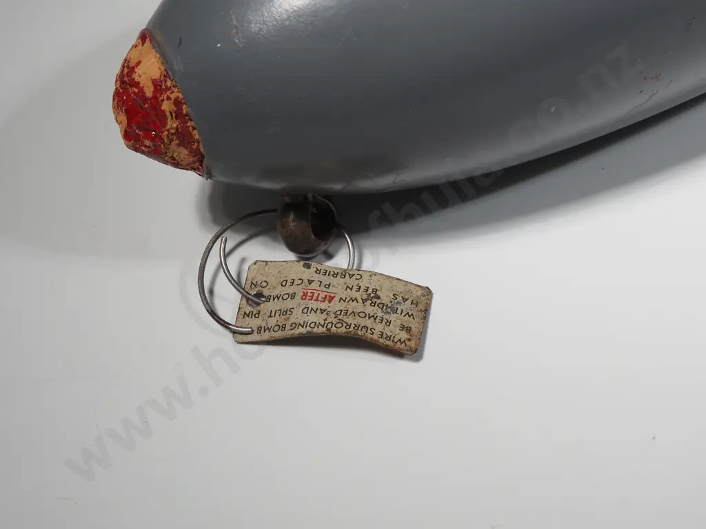 RNZAF 11.5lb Aircraft practice bomb (Inert) WW2 1943 (repainted) Image 1++