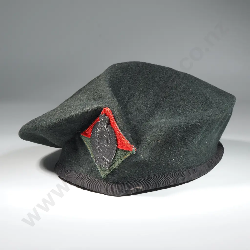 1RINZIR Infantry Beret w Subdued Cap Badge Image 1++