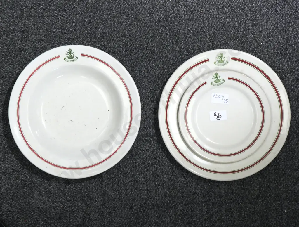 Three Wellington Regiment Plates by Grindley Hotel Ware England  Image 1++