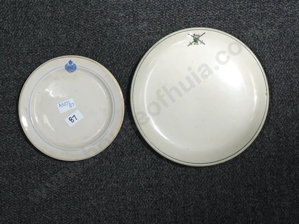 New Zealand Army Dinner Plate & RNZAF Bread Plate  Image 1++
