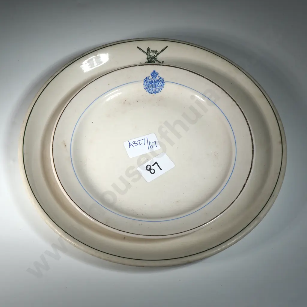 New Zealand Army Dinner Plate & RNZAF Bread Plate  Image 1++