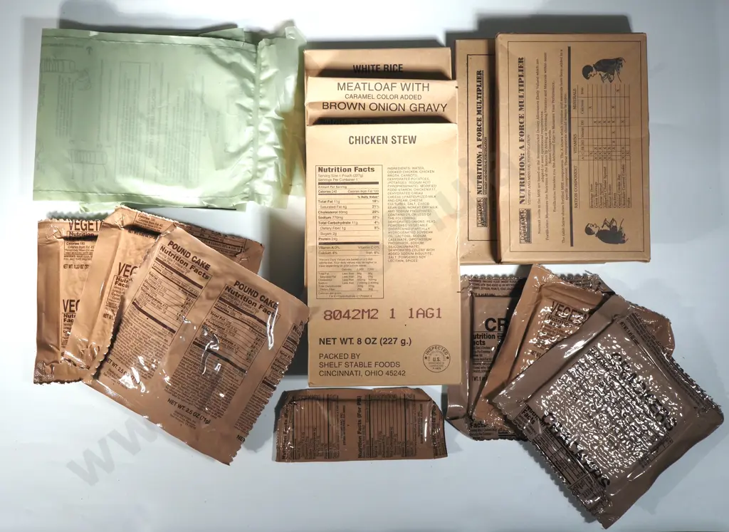 Assorted Lot of American MREs Image 1++