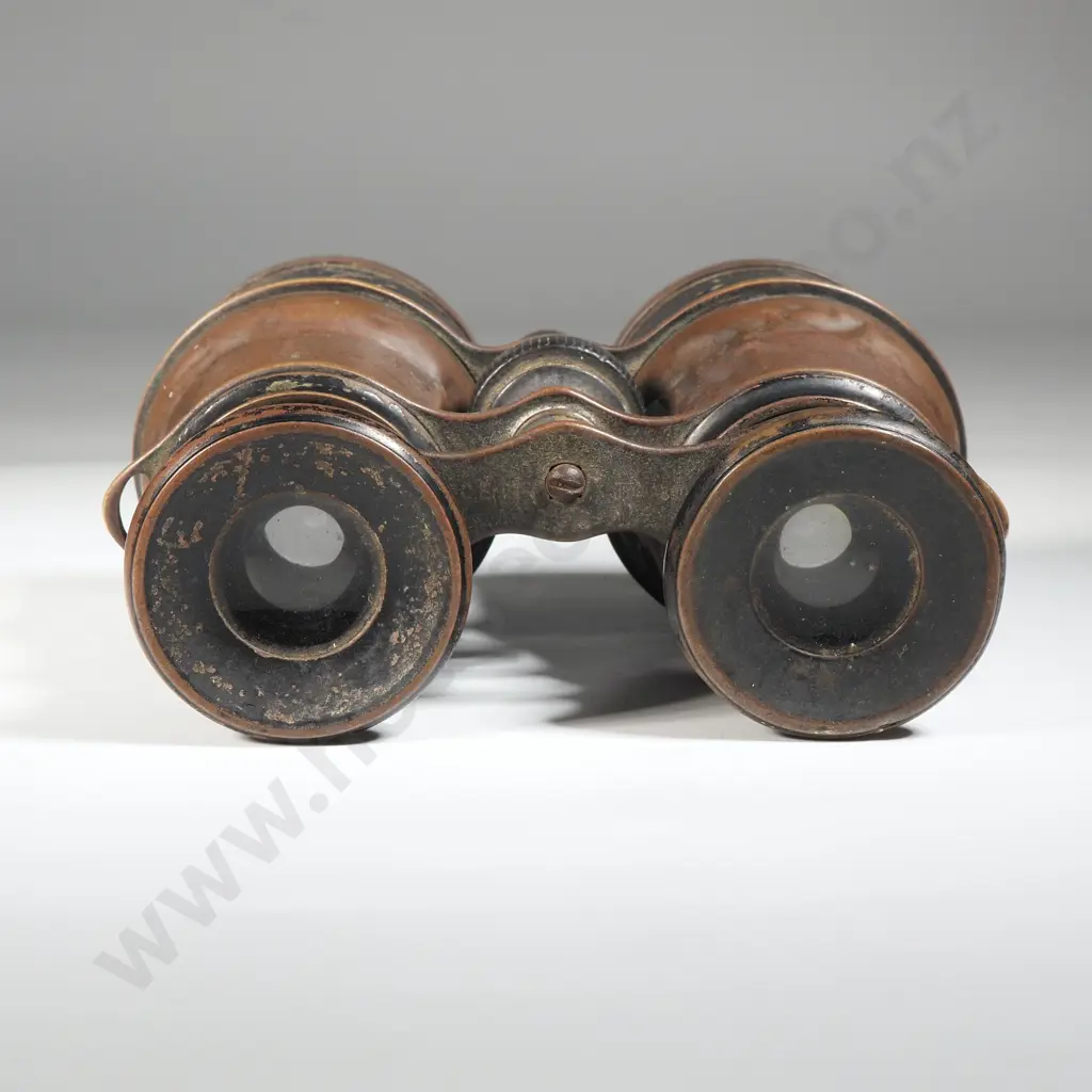Early 1900's Brass Binoculars. Image 1++