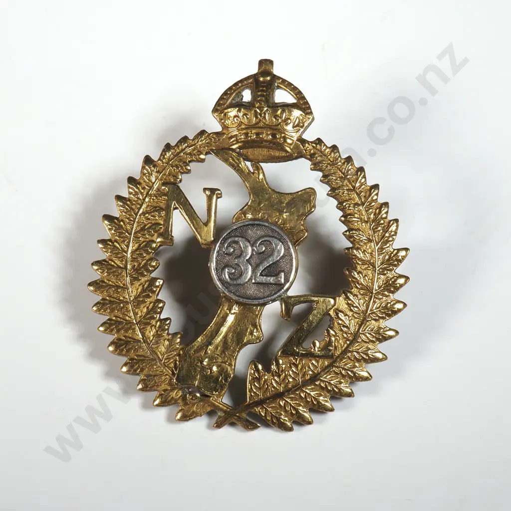 WW1 32nd Reinforcements Cap Badge  Image 1++