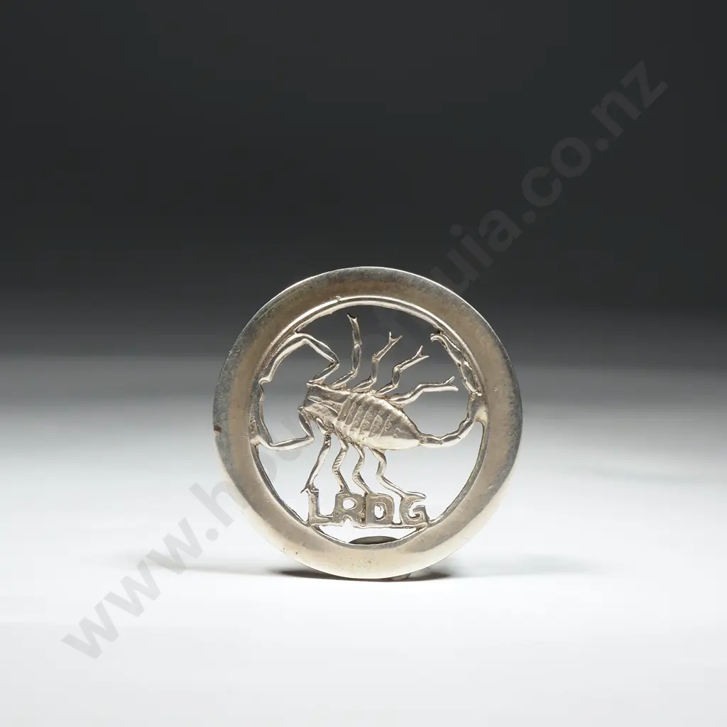 Sterling Silver Long Range Desert Group Cap Badge  Image 1++