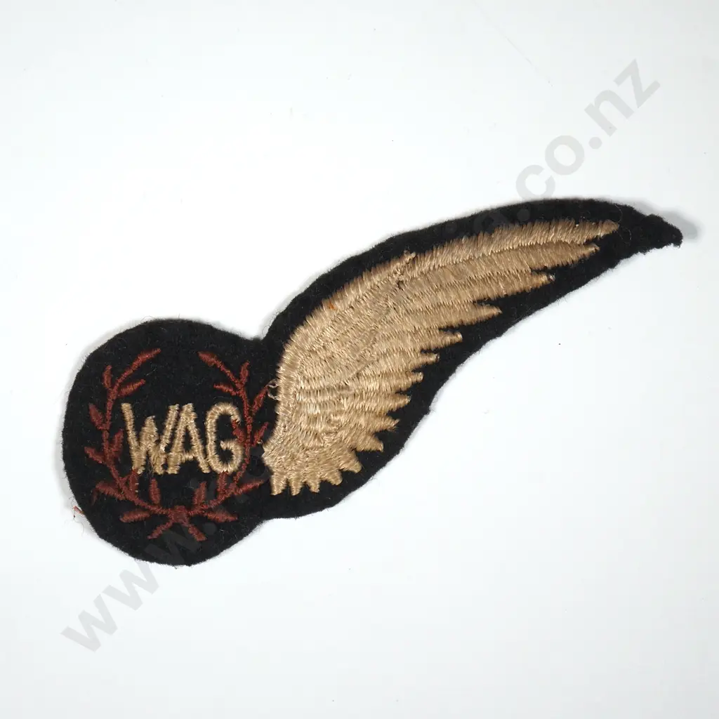 One WWII WAG Cloth Half Brevet. Image 1++