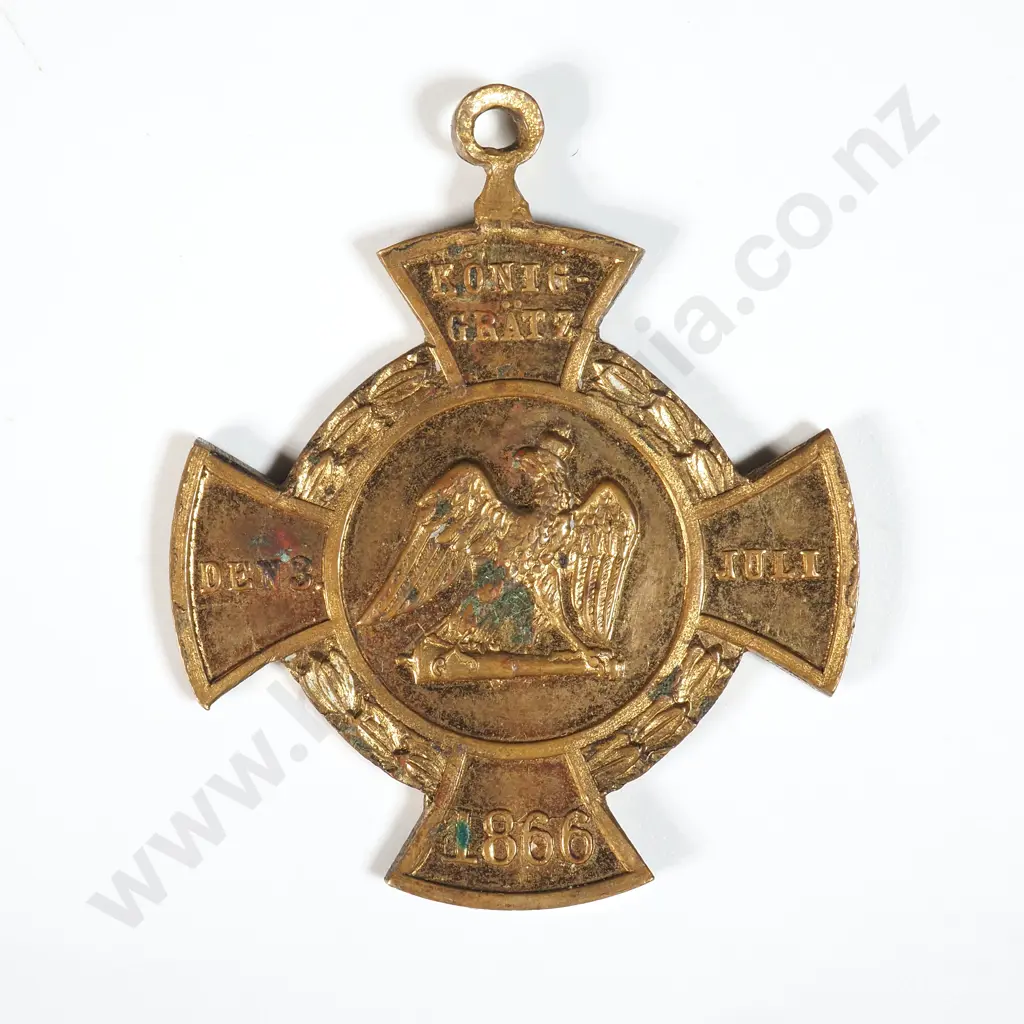 1866 Germany / Prussia Commemorative Cross for the Battle of Koniggratz  Image 1++