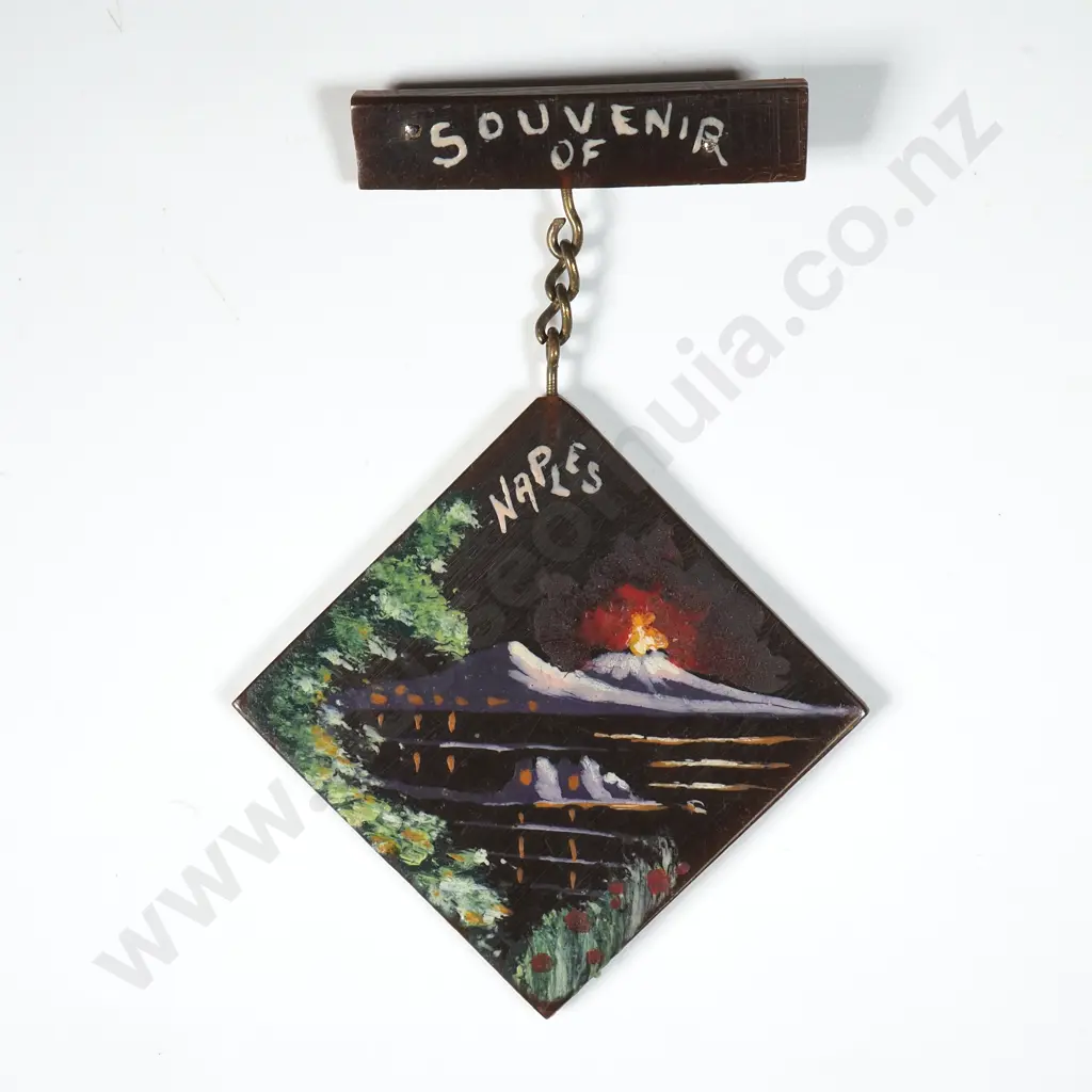 Souvenir of Naples Eruption March 1944 Image 1++