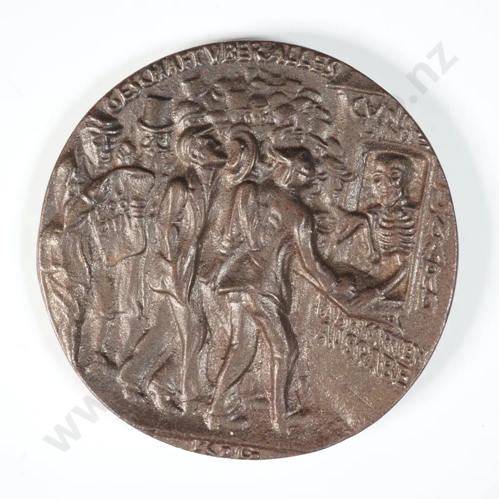 Cased WW1 Lusitania Patriotic Medal Image 1++