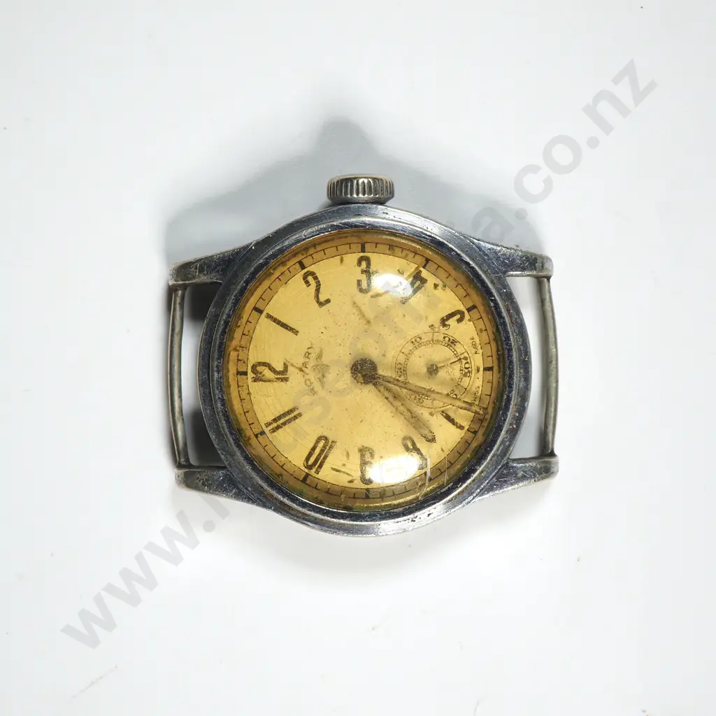  Vintage Rotary Watch - Reverse Engraved "68161 F Lt Johnstone"  Image 1++