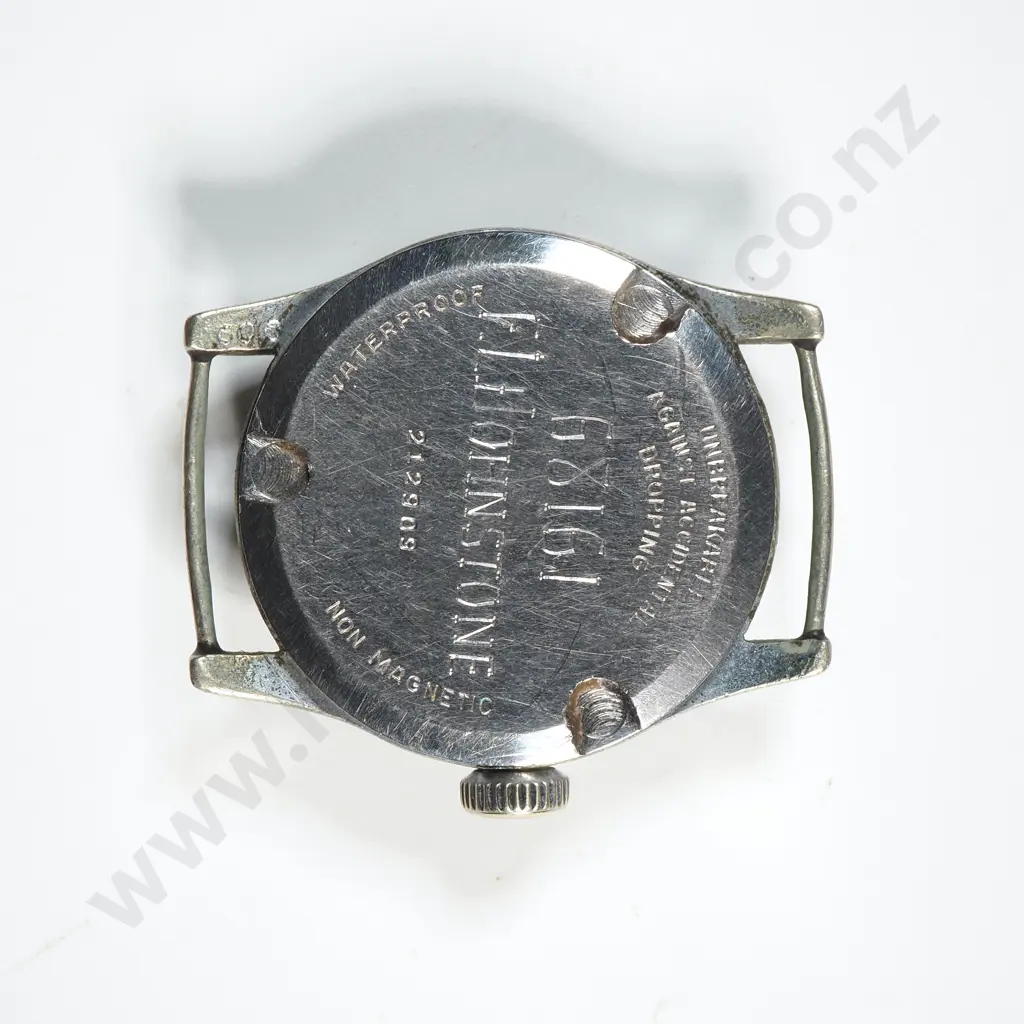  Vintage Rotary Watch - Reverse Engraved "68161 F Lt Johnstone"  Image 1++