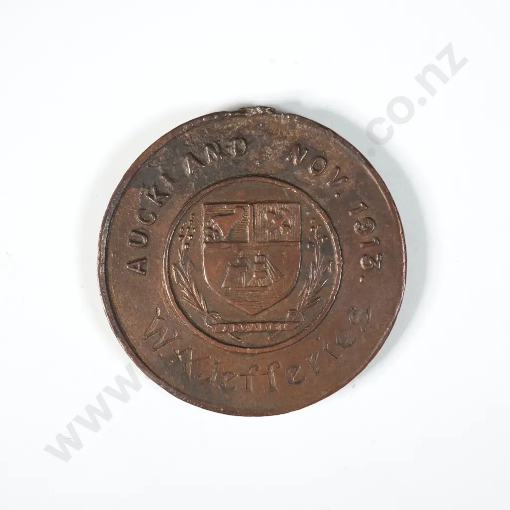 1913 Special Constabulary Mounted Medal A/F to W A Jefferies  Image 1++