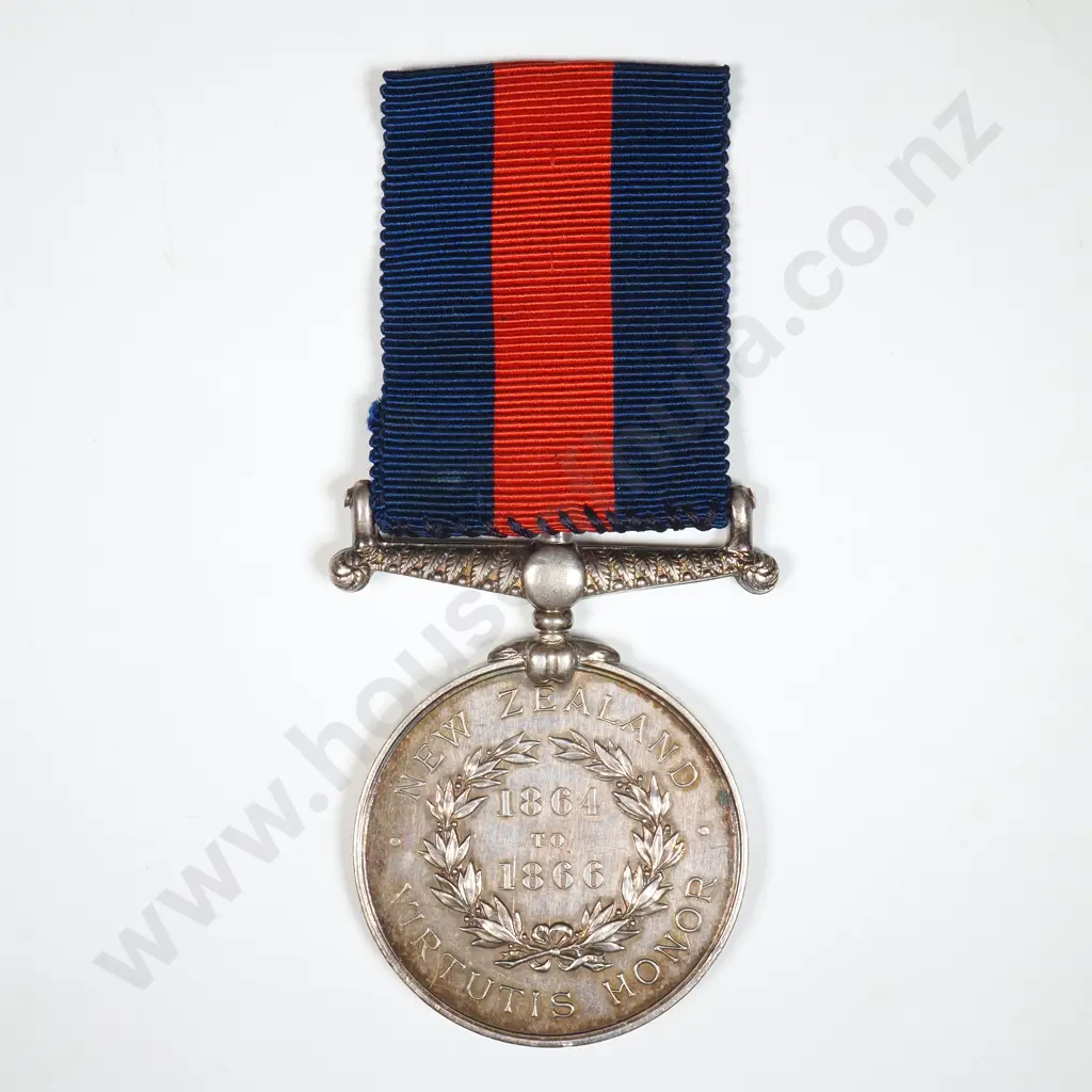 New Zealand War Medal to 751 Patrick Rooney 57th Regiment -1864-66 Image 1++
