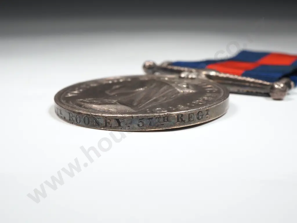 New Zealand War Medal to 751 Patrick Rooney 57th Regiment -1864-66 Image 1++