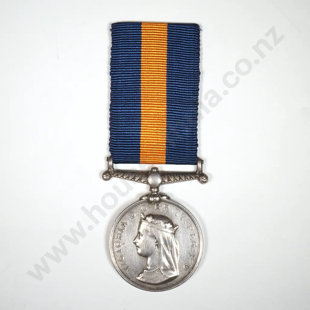New Zealand War Medal to Thomas Rourke - 1st Battalion 12 Regiment Suffolk  Image 1++