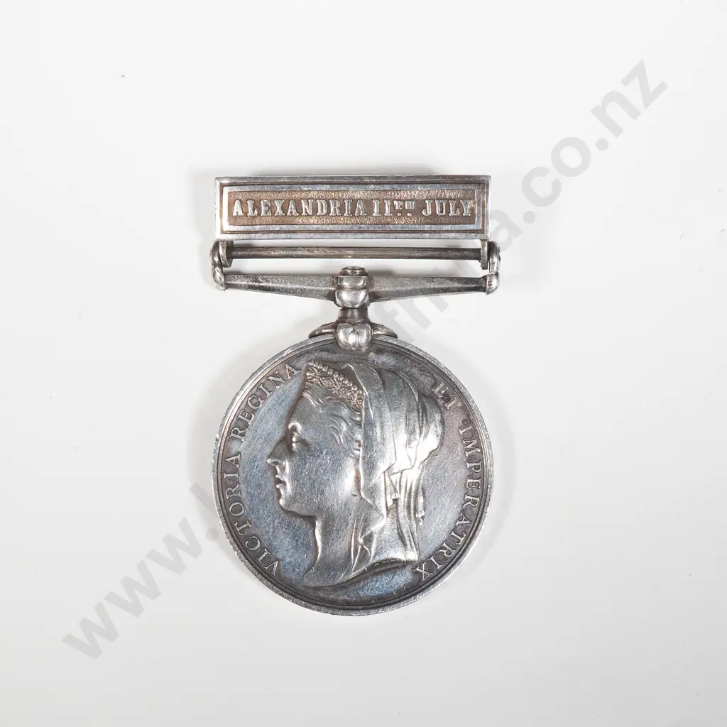 Victorian English Royal Navy Group of Three Medals - Egypt 1882 Medal - LSGC & Khedives Star - John Oneil Boatswains Mat Image 1++