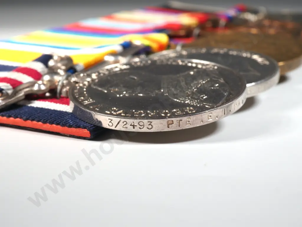 Military Medal & Pair (Replacement) & WW2 Group to E I Paine NZMC  Image 1++