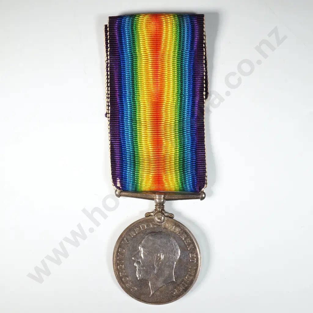 WW1 British War Medal to 5/903 Pt E Wawman NZEF Image 1++