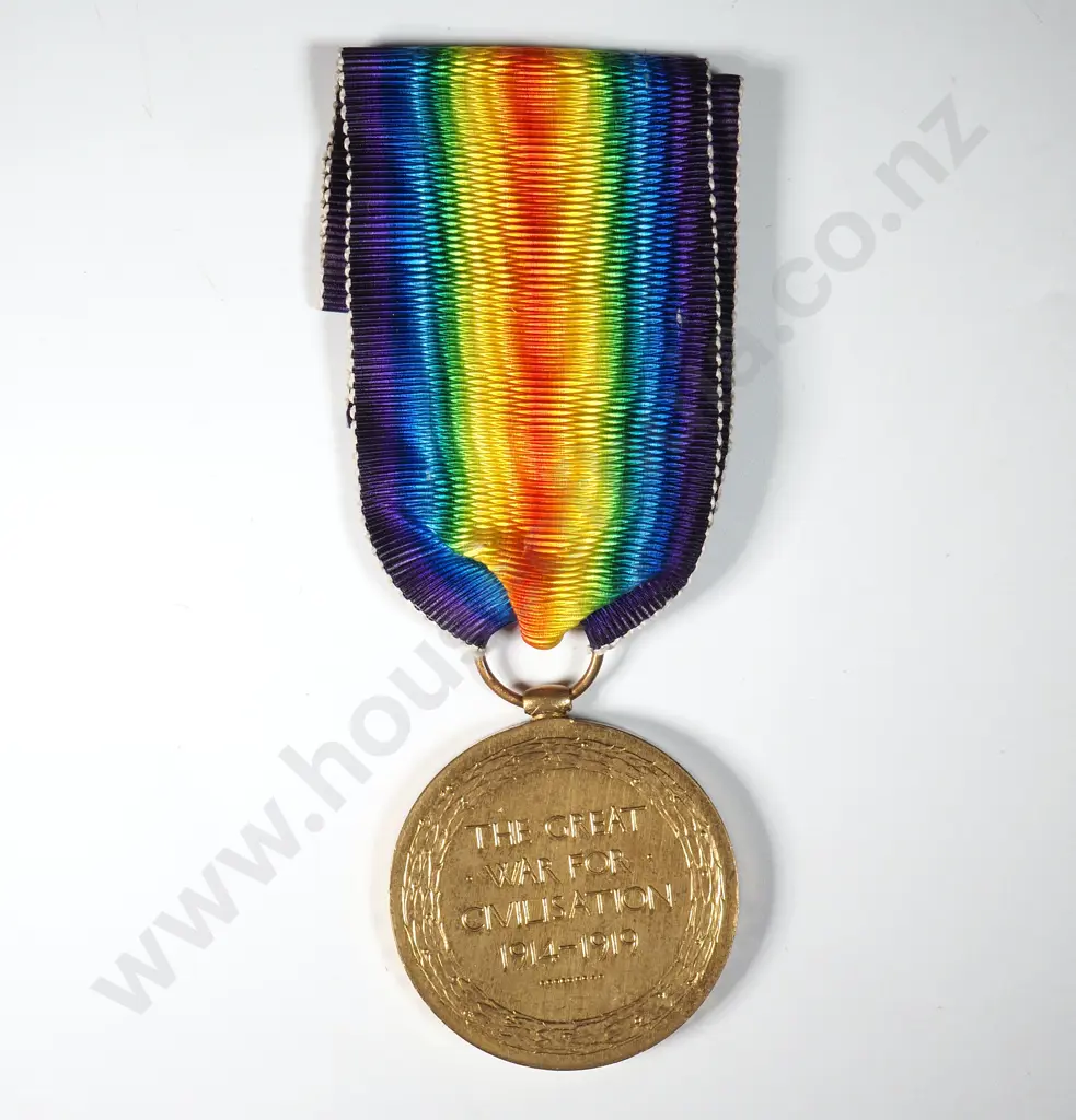 WW1 Victory Medal to 9/1372 L/CPL W D Whitaker  Image 1++