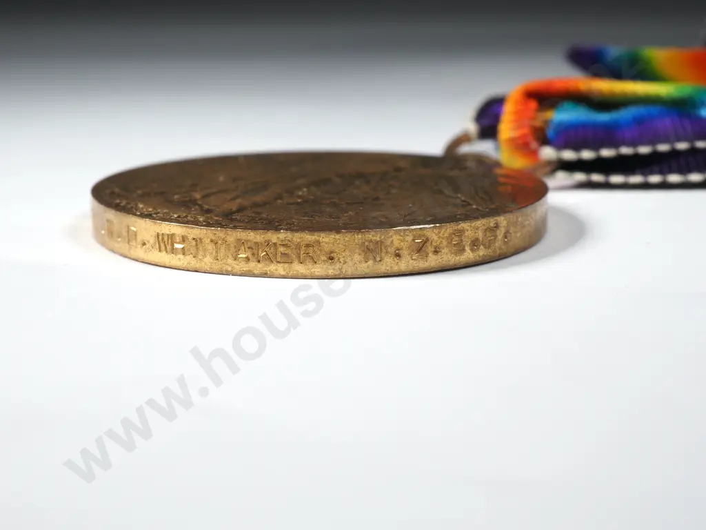 WW1 Victory Medal to 9/1372 L/CPL W D Whitaker  Image 1++