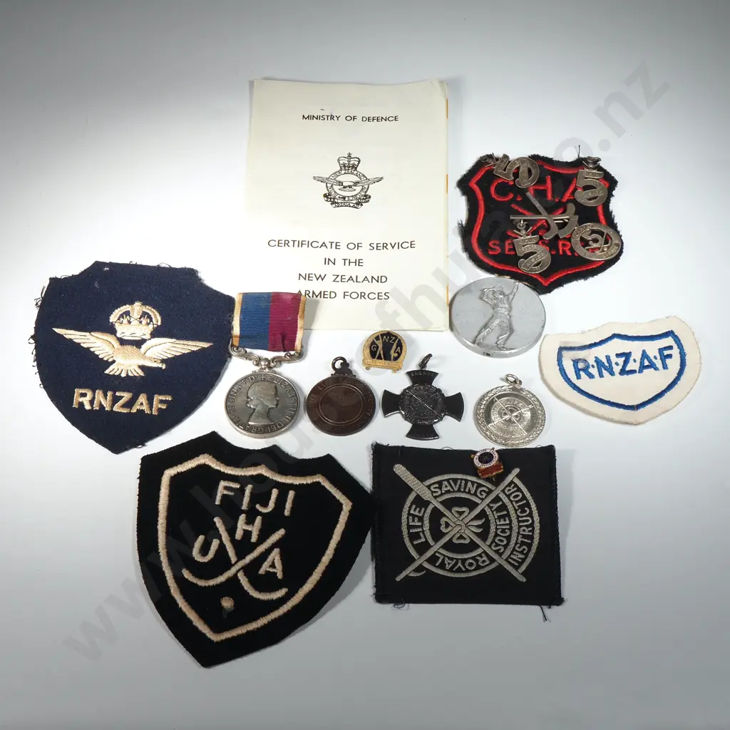 Flight Sergant W Dockery Medal Group & Ephemera - 24 Years Service  Image 1++