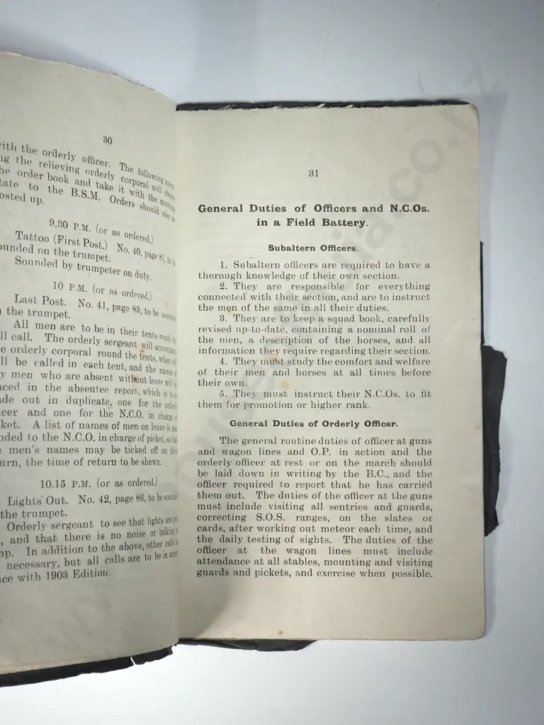 1918 New Zealand Divisional Printing Press France - Useful Hints For Gunners Image 1++
