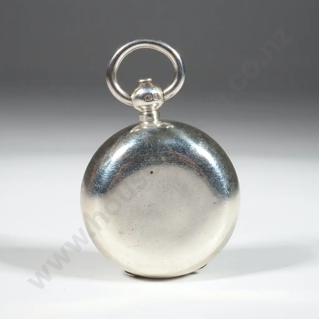 Sterling Silver Sovereign Case with Plain Body Image 1++