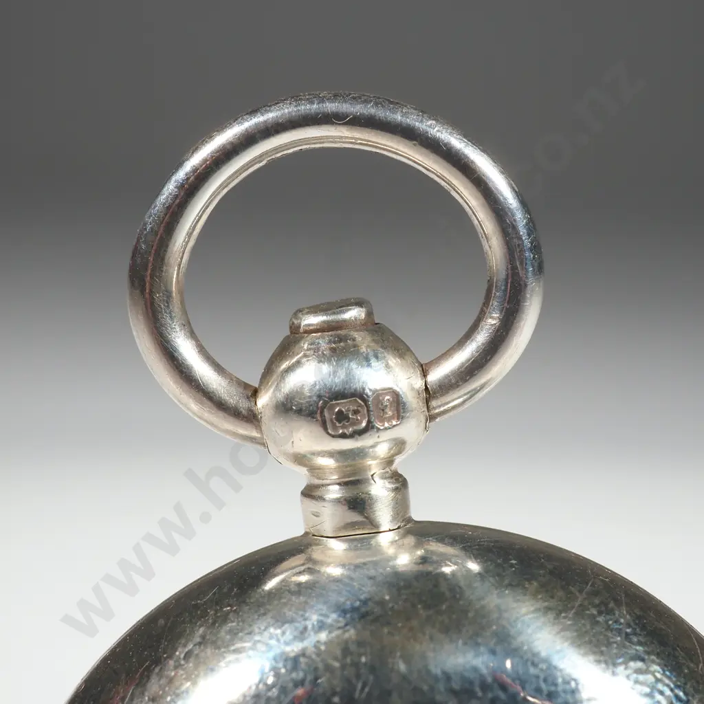 Sterling Silver Sovereign Case with Plain Body Image 1++