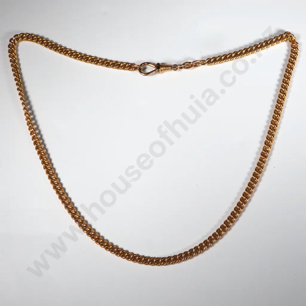 Vintage Rolled Gold Chain with Swivel Image 1++
