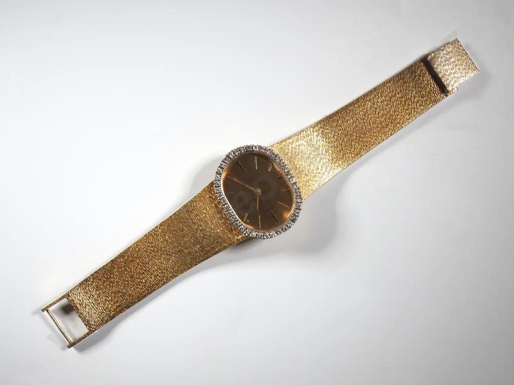 Heavy 18ct Gold Gerard Perregaux Automatic Wrist Watch Image 1++