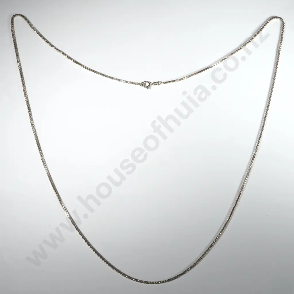 Sterling Silver Box Link Chain  Image 1++