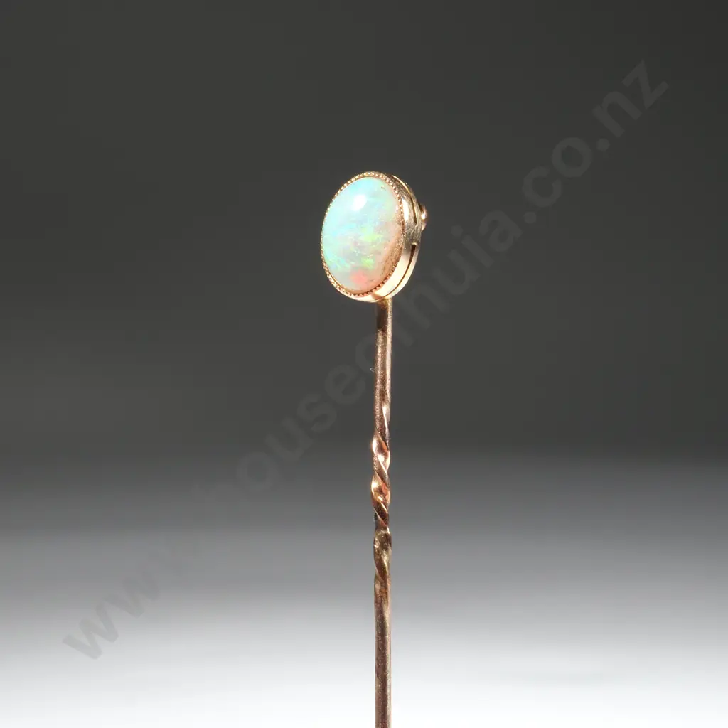 9ct Gold & Opal Stick Pin Image 1++