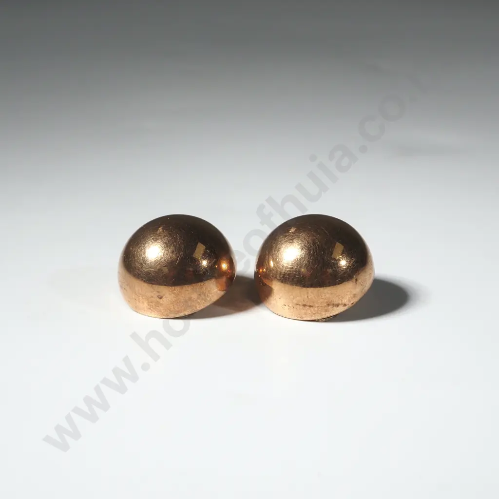 9ct Gold Clip on Earrings Image 1++
