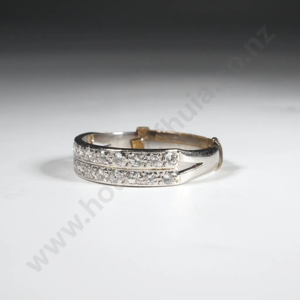 Ladies Diamond Set Eternity Band. Valuation Available $5650.00 Image 1++