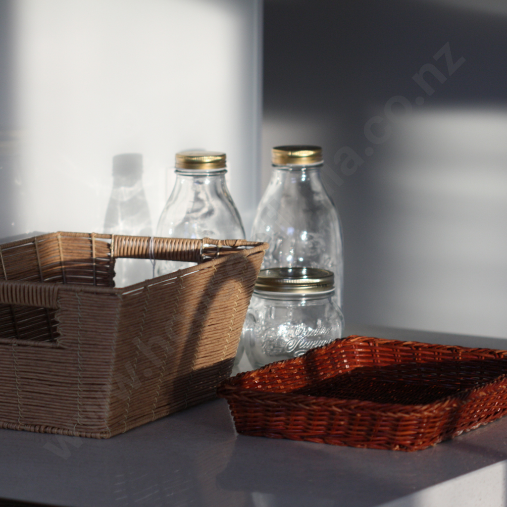 Pair of Wicker Baskets Image 1++