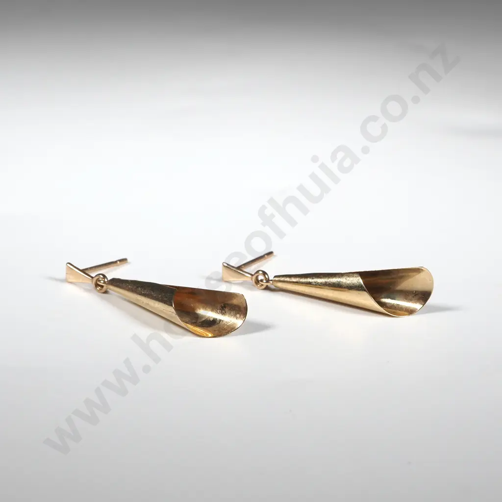 9ct Gold Earrings Image 1++