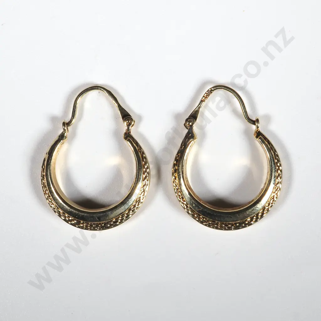 14ct Gold Earrings Image 1++
