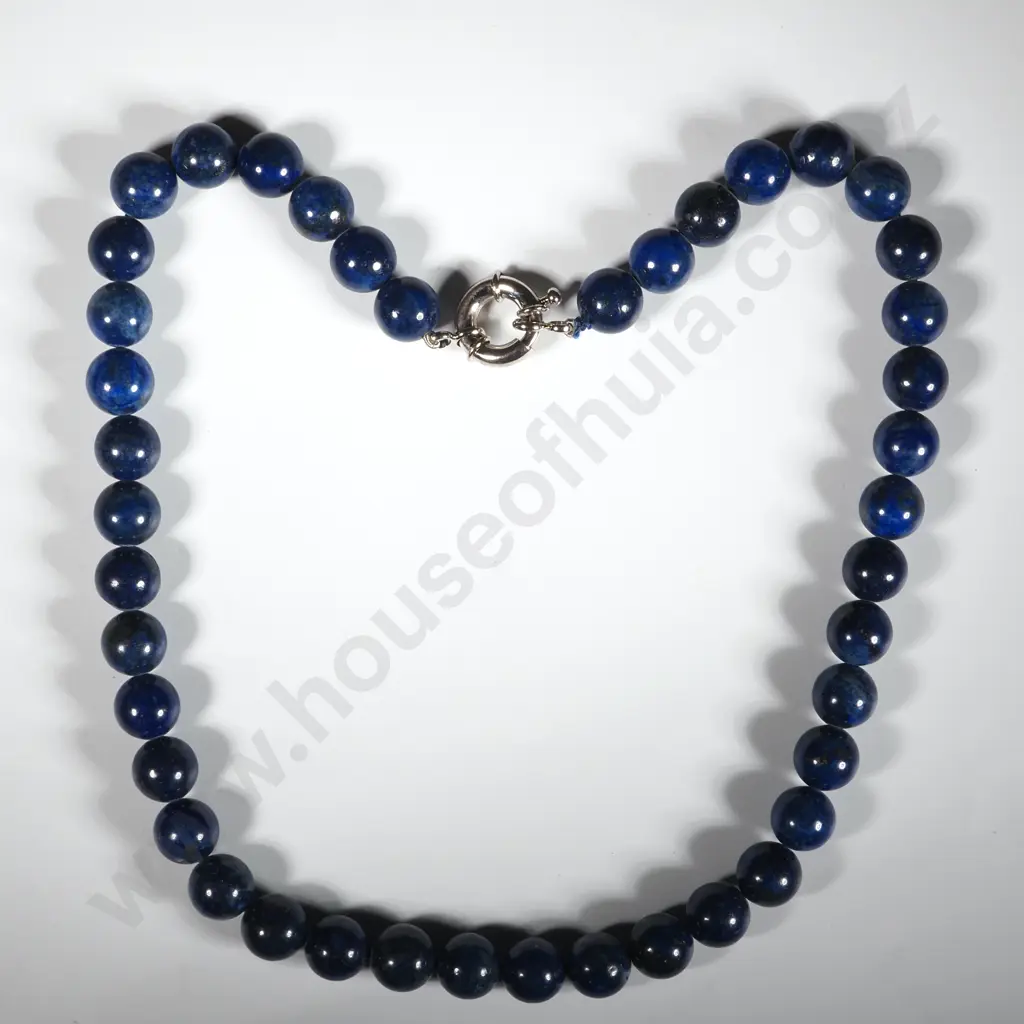 Lapis Lazuli Round Beads Image 1++
