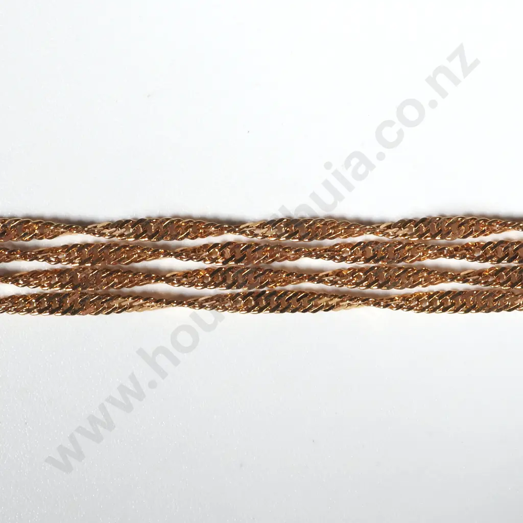 9ct Gold Fancy Link Chain Image 1++