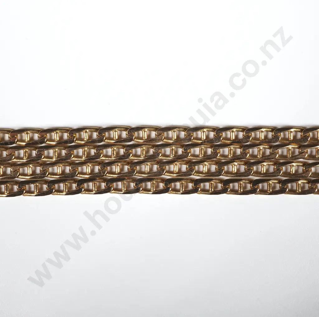 9ct Gold Anchor Link Bracelet Image 1++