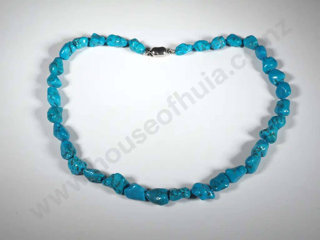 Tumbled Turquoise Necklace Image 1++