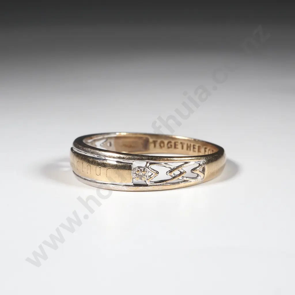 9ct Gold Ring Image 1++