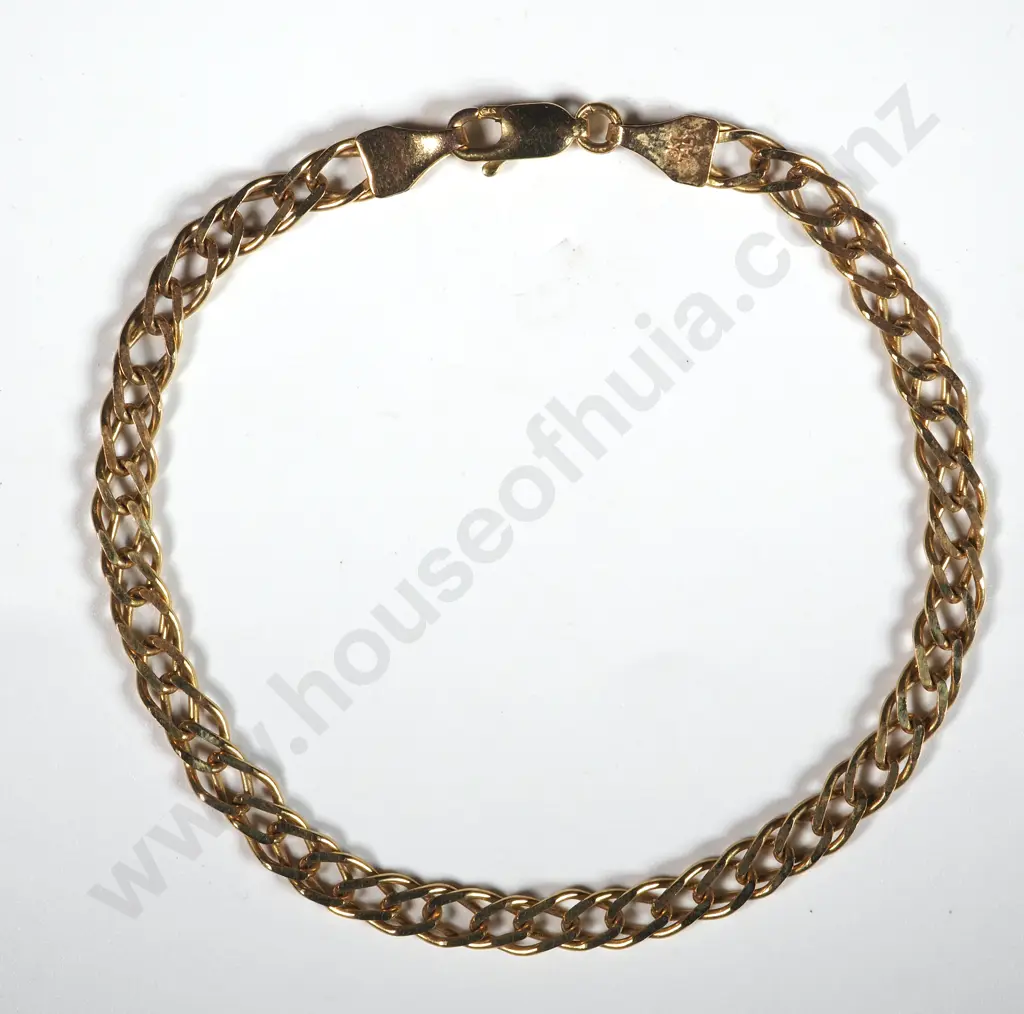 9ct Gold Fancy Link Bracelet Image 1++